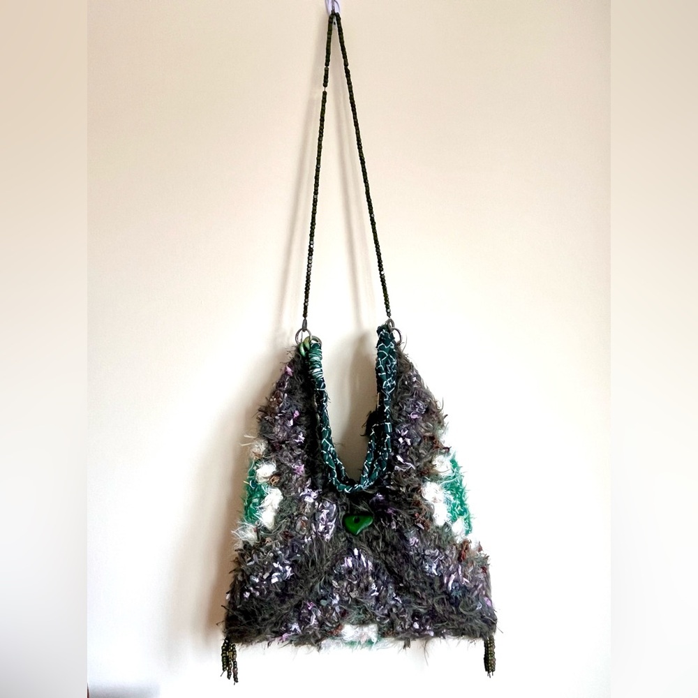 Handcrafted Multicolor Boho Bag - Picture 12 of 16